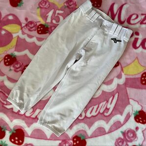 ミズノ MIZUNO 野球 ユニフォームパンツ 150 used 記名ありグローバルエリート