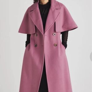 【27日だけ10000円均一】【新品タグ付き】rienda(リエンダ) 2WAYケープCロングコート ケープ取り外し可能