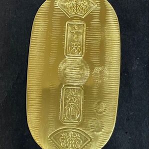 元禄小判 重さ約12g 絵銭 古銭 貨幣 アンティーク コレクション 貨幣 日本 裏刻印 小判 古銭