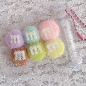 【シャリシャリ♪】パステルM&M'sチョコスクイーズ ザラメ