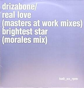 ★☆Drizabone「Real Love / Brightest Star (Morales Mix)」☆★5点以上で送料無料!!!