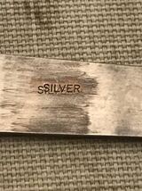 ペーパーナイフ PAPER KNIFE デスク 机 手紙 レター 紙 切断 silver シルバー 銀製 925 スターリング STERLING_画像3