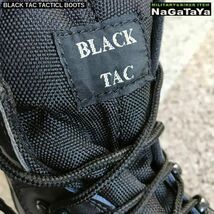 BLACK TAC ブラックタック タクティカルブーツ ブラック SWATブーツ 8W (26cm) ワークブーツ 靴 軍用ブーツ_画像5