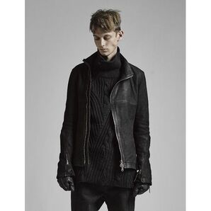 The Viridi-anne 17AW ダメージ加工カシミヤ混ニット 3 美品 定価56,160円 ハイネック ヴィリジアン