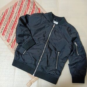 割引◆未使用に近い美品☆キッズH&M MA-1スタイル ジャケット