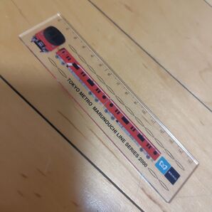 15cm ものさし 東京メトロ 電車