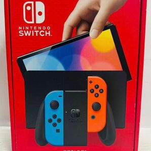 未使用品 Nintendo Switch 有機ELモデル ネオンブルー ネオンレッド