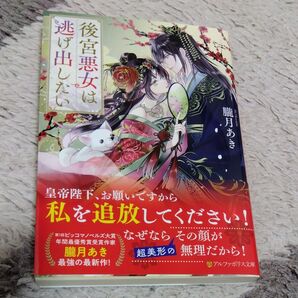 後宮悪女は逃げ出したい (アルファポリス文庫) 朧月あき/著