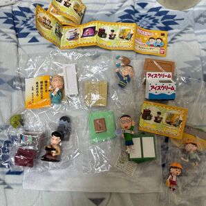 ちびまる子ちゃん ジオラマ フィギュア レトロ レア 5種セット