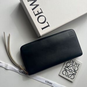 403 極上美品 LOEWE ロエベ 長財布 ラウンドファスナー