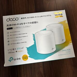 TP-Link Deco X20 Wi-Fi 6 メッシュルーター AX1800