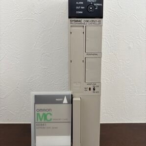 OMRON オムロン PLC CPUユニット CVM1-CPU11-V2 メモリーカードHMC-EE641