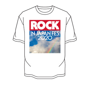 2020Tシャツ白(Mサイズ)/ROCK IN JAPAN 2020/ロックインジャパン2020