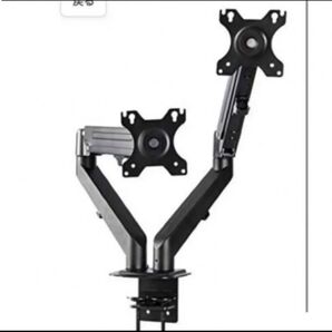 モニターアーム デュアル シングル ディスプレイアーム 17~27インチ対応