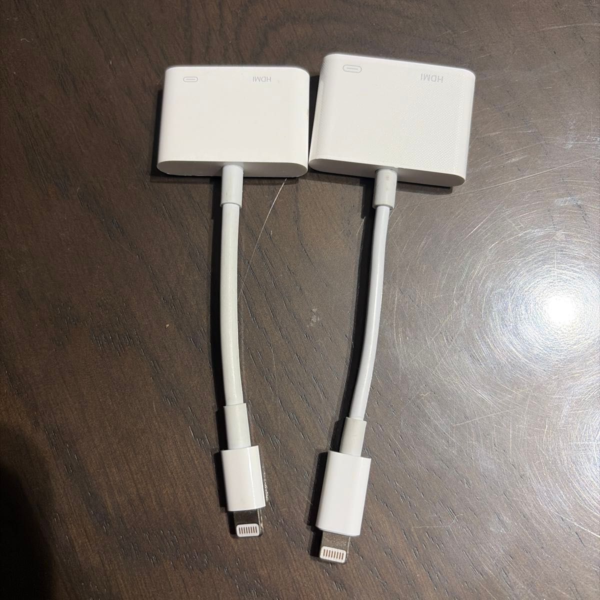 Lightning Digital AVアダプタ HDMI変換ケーブル 2個セット