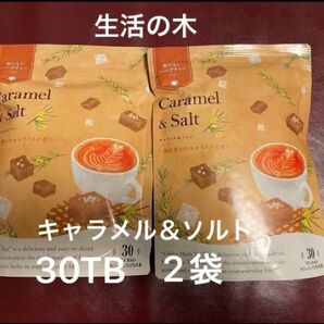 新品未開封 生活の木 キャラメル&ソルト30TB2袋