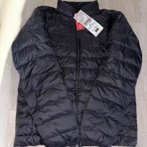 期間限定価格!!対象者はクーポンで更に500円引き中綿 ダウンジャケット ブラック 黒 L 軽量 ライトダウン