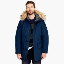 SALE！【新品】サイズ:XL J.CREW ジェイクルー Nordic down parka with eco-friendly Thinsulate ダウンジャケット NAVY_画像2