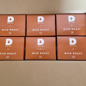 DRIP POD ドリップポッド MILD ROAST 12個入り 6箱まとめ売り