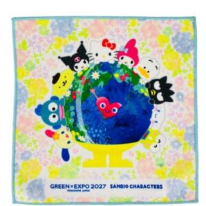 EXPO2027 【サンリオキャラクターズ】 トゥンクトゥンク ミニタオル 集合