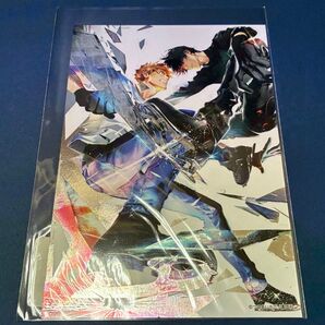 メダリスト 箔押しポストカード 明浦路司 夜鷹純 マンガ展 ポップアップストア限定 つるまいかだ