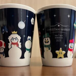 スーパーマリオ オリジナルマグカップ 2個 博多限定