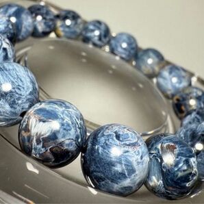 ブルーピーターサイト ブレスレット 天然石 デニムカラー