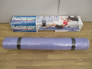 * exercise mat *IMC-42 unopened goods length 173. width 60. thickness 0.35~0.45. pillar tes* yoga diet diet leather se motion!H-31109