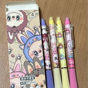 ラブブ ボールペン4本セット 箱付き