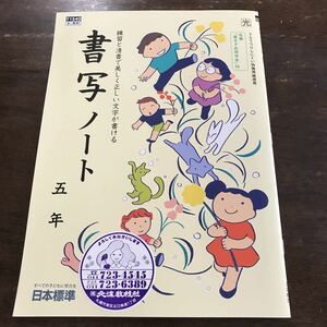 書写 しょしゃ 小学生5 5年生 うらうつりしにくい【家庭学習用】【復習用】 小学校 ドリル プリント テスト答案 Y005