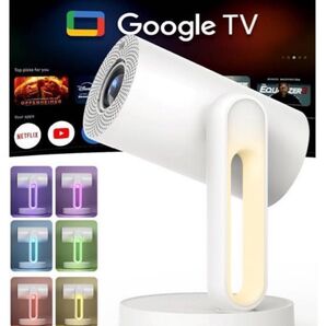 Google TV搭載・Netflix公式ライセンス★ プロジェクター 4K対応 オートフォーカス Google cast対応