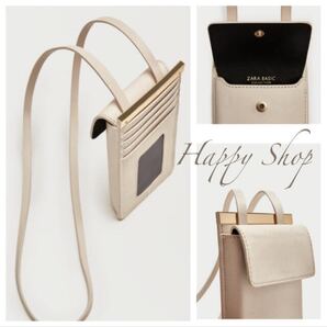 入手困難/希少!【新品 完売品】大人シック◆スマホケース◆ショルダーバッグ