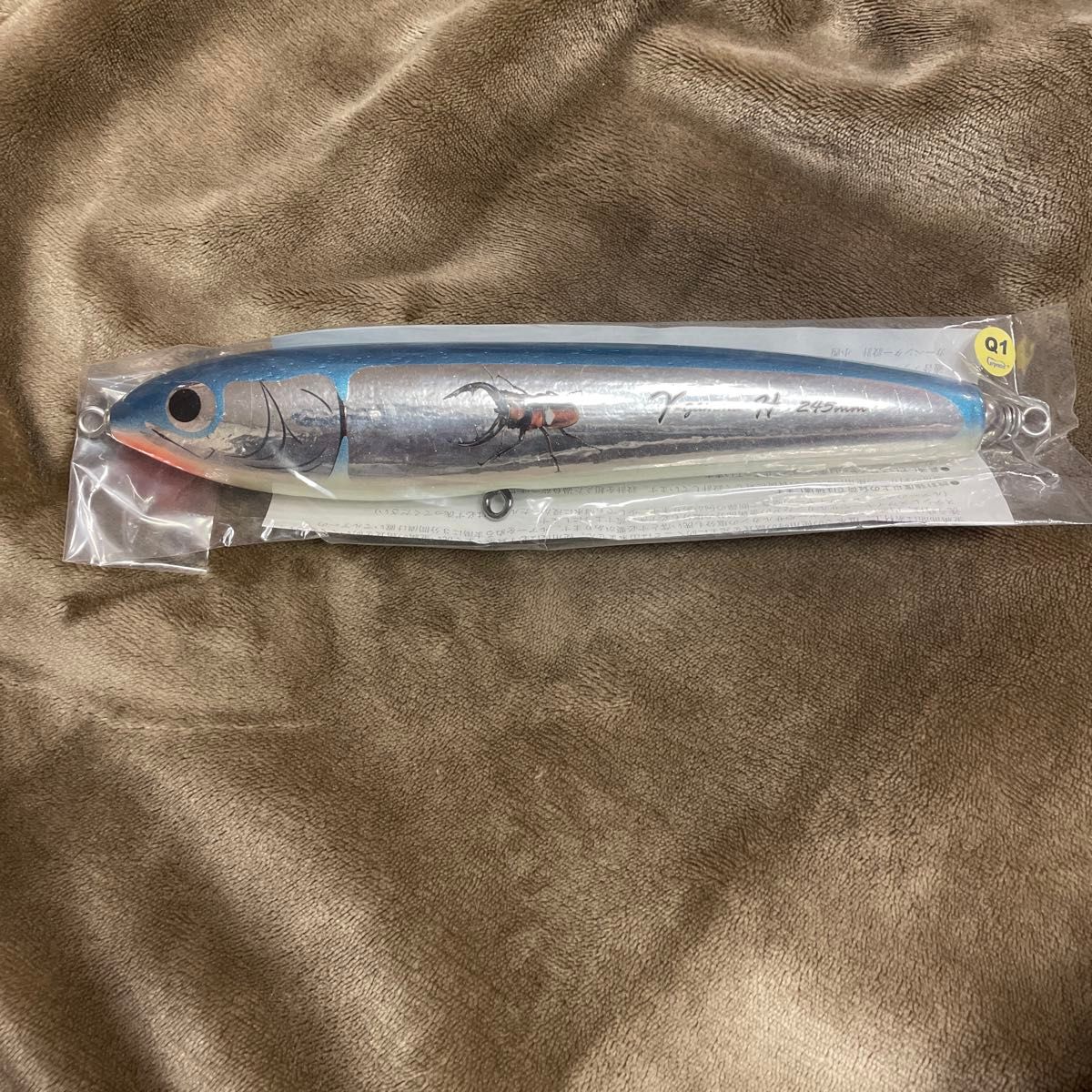 カーペンター γ（ガンマ)160Ｈ （245mm）γ誕生20周年記念 シアンバック（ノコギリクワガタ）Q1