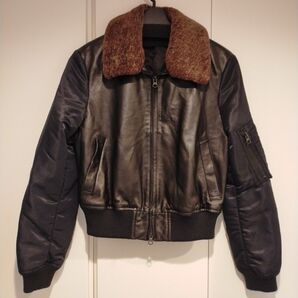 オープニングセレモニー ブルゾン レザージャケット