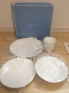 ウェッジウッド ☆ WEDGEWOOD　ナンタケット　プレートセット　新品　NANTUCKET　レア