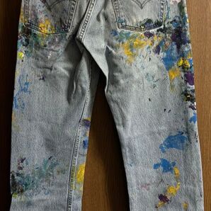 リーバイス 501 ペンキ デニム USA製 ジーンズ Levis Levi's 90s