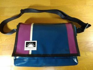bootsmann shoulder bag enamel navy blue purple postage 710 jpy ~ messenger bag 