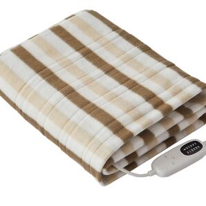 新品電気毛布 掛け 敷き 兼用 5段階温度調節 4段階タイマー 140×80cm 兼用 電気毛布 掛け 敷き 電気ブランケット