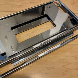 【美品】三菱純正 ナンバーフレーム MITSUBISHI