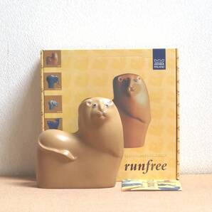 箱入未使用ヴィンテージ☆runfreeランフリー TEOテオ ライオン☆Howard Smith ハワード スミス☆ARABIA FINLAND アラビア