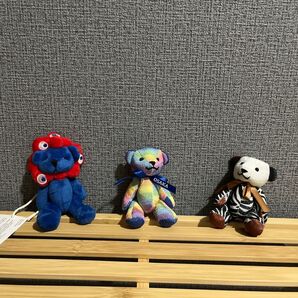 ミャクミャクベア レインボーベア ゼブラベア コンラッドベア3つセット EXPO2025 ミャクミャク 大阪関西万博 大阪万博