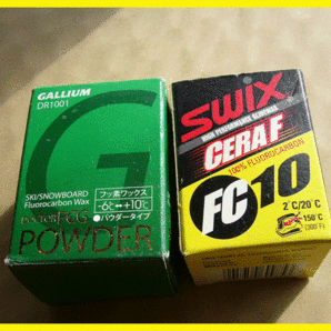 最終出品 即決！！当時物 レア swix CERA F FC10 GALLIUM DR1001 フッ素パウダーワックス FCG POWDFR セーラー 30g ガリウム スィックスの画像1