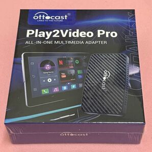 オットキャスト ottocast Play2Video Pro 車内 ワイヤレスでYouTube Netflix OK!