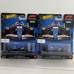 ホットウィール F1 Visa Cash App RB ビザ キャッシュ #22 #30 2台セット 角田 リアム