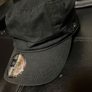 NEW ERA ニューエラ ワークキャップ 黒 迷彩 サイズ7