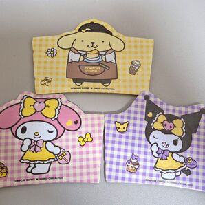 サンリオキャラクターズ カップホルダー 3個セット ポムポムプリン マイメロディ クロミ