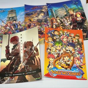 【激レア】空の軌跡 キービジュアルポストカードセット