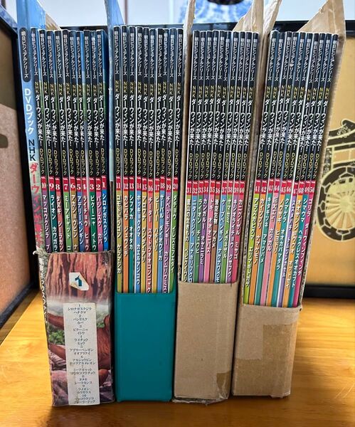 NHKダーウィンが来た! 生きもの新伝説 DVDブック 40冊 朝日ビジュアルシリーズ DVDコレクション 不揃い マガジン