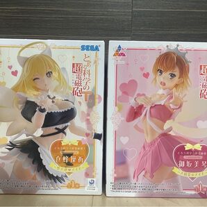 【新品未開封】とある科学の超電磁砲T Luminasta 御坂美琴 食蜂操祈 フィギュア 2体セット