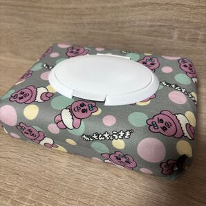 おぱんちゅ柄のおしりふきポーチ